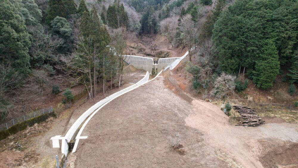 （砂）鍛冶屋川　砂防えん堤工事