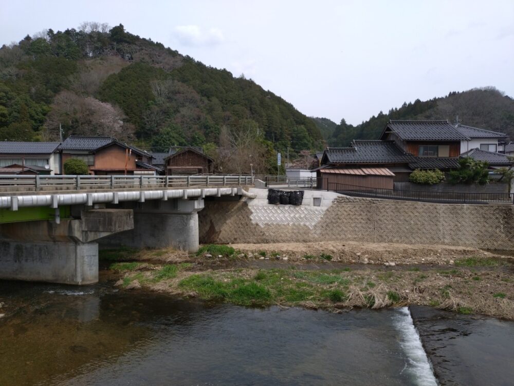 国道9号梁瀬橋側道橋下部工事